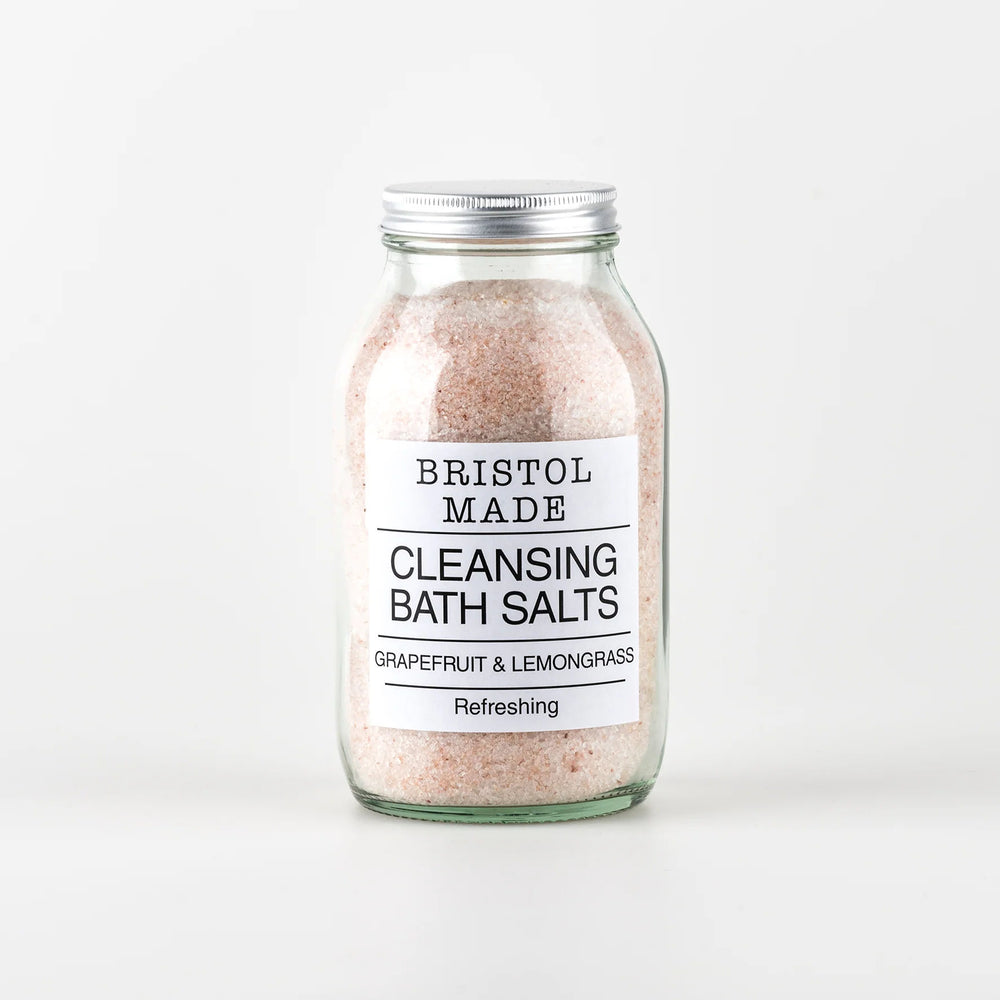 Cleansing Magnesium Bath Salts – Lemongrass & Grapefruit