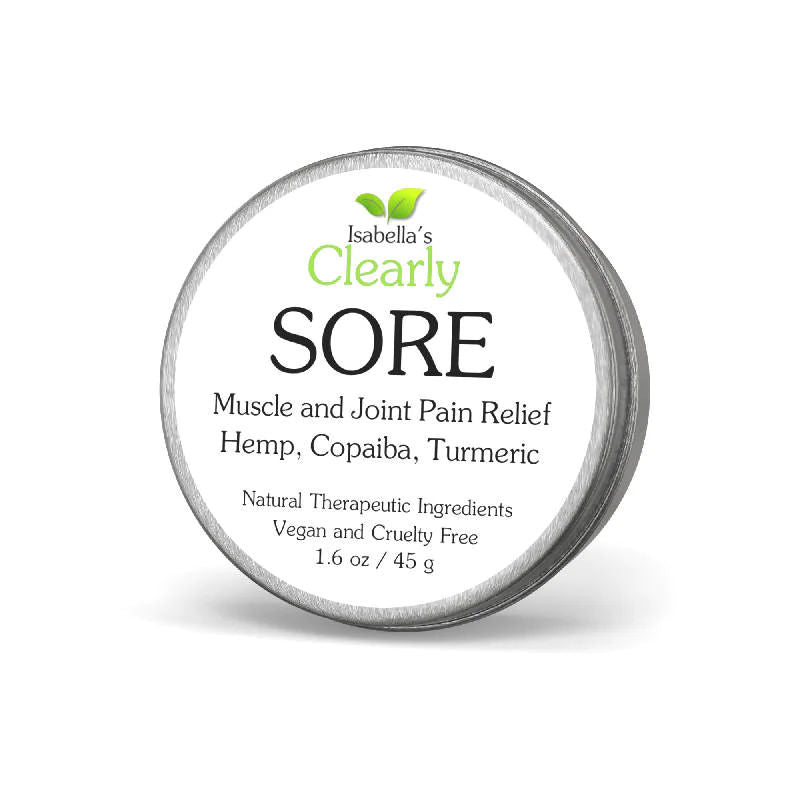Clearly SORE, Sore Muscle Relief with Hemp and Copaiba