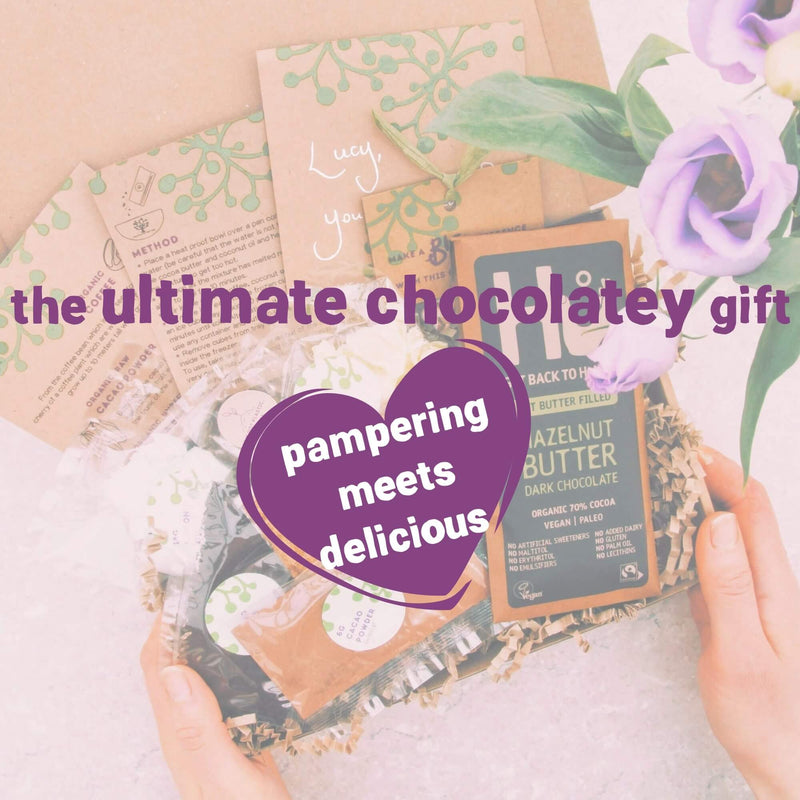 Thinking Of You Letterbox Gift ~ Organic, Vegan & Chocolatey