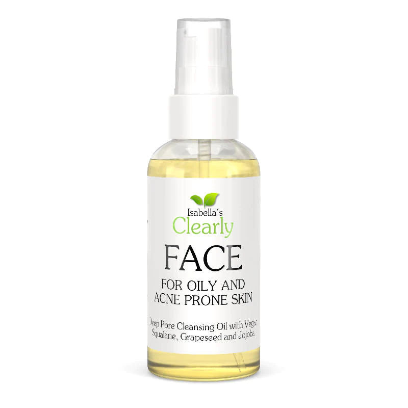 Clearly FACE, Facial Oil Cleanser and Makeup Remover for Oily Skin