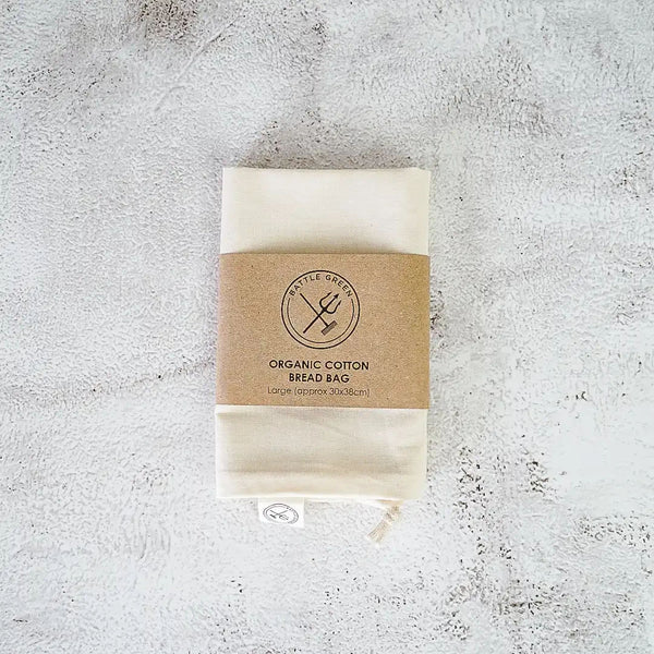 Organic Cotton Reusable Bread Bag