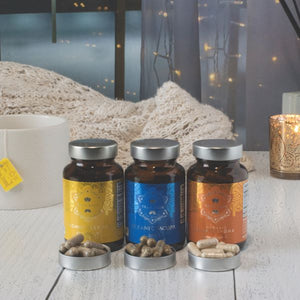 True Veda Relaxation Bundle (Organic Holy Basil Vitamin B6, Bacopa and Ashwagandha)