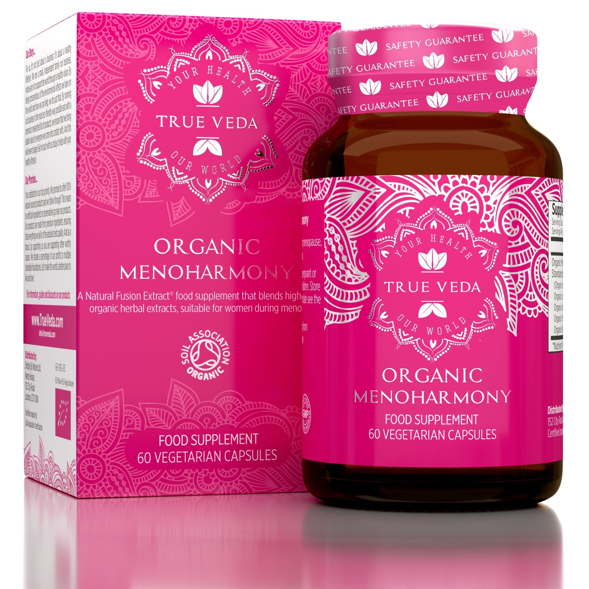 True Veda Organic MenoHarmony 60 Capsules