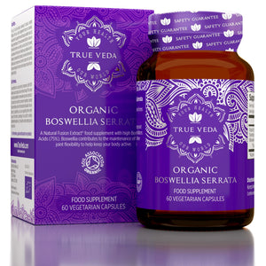 True Veda Organic Boswellia Serrata 60 Capsules