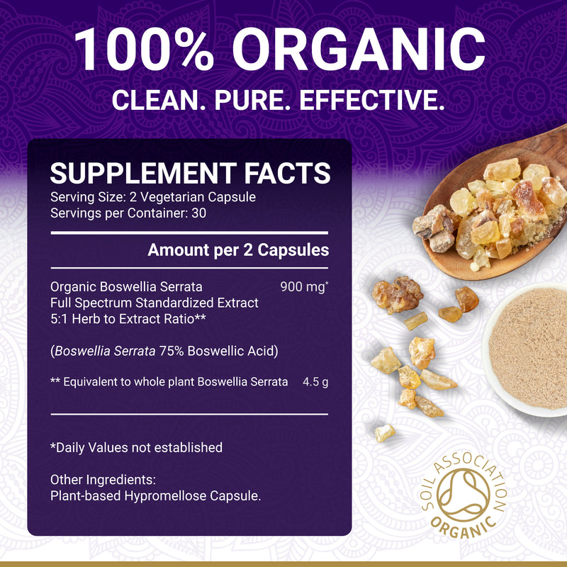 True Veda Healthy Ageing Bundle (Organic Boswellia, Moringa and Pomegranate Extract)