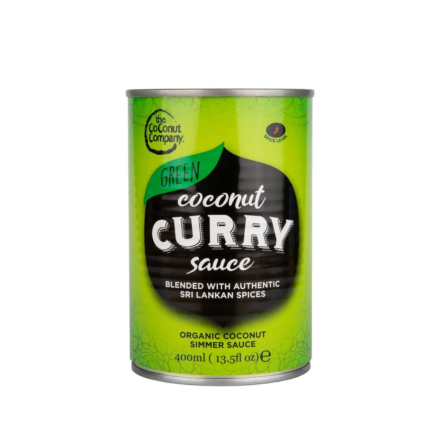 Organic Green Coconut Curry Sauce - 400ml BPA-free Can