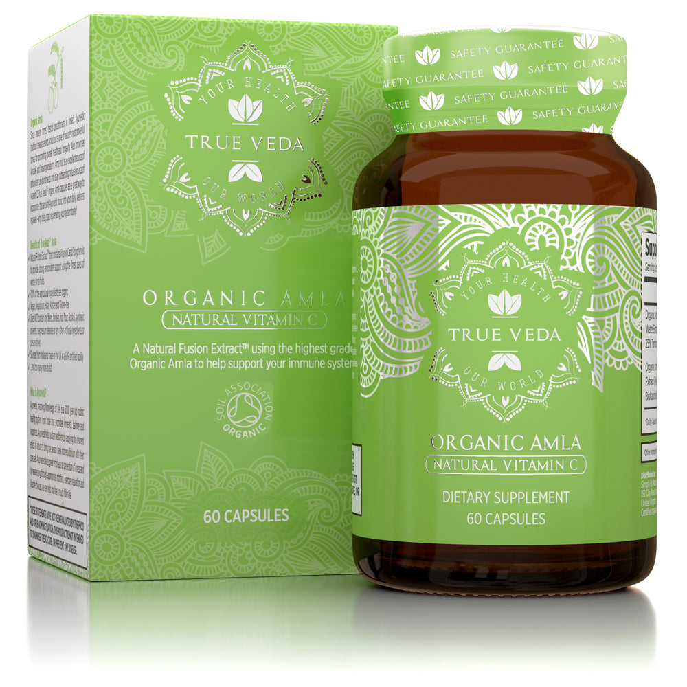 True Veda Organic Amla 60 Capsules