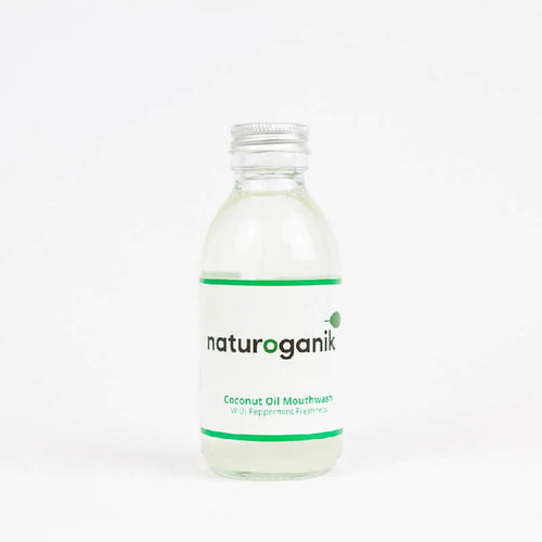 Natural Coconut Oil Mouthwash With Peppermint Freshness