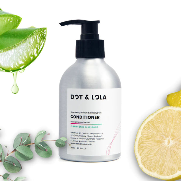 Natural Clarity Conditioner - Organic Aloe Vera, Lemon and Eucalyptus