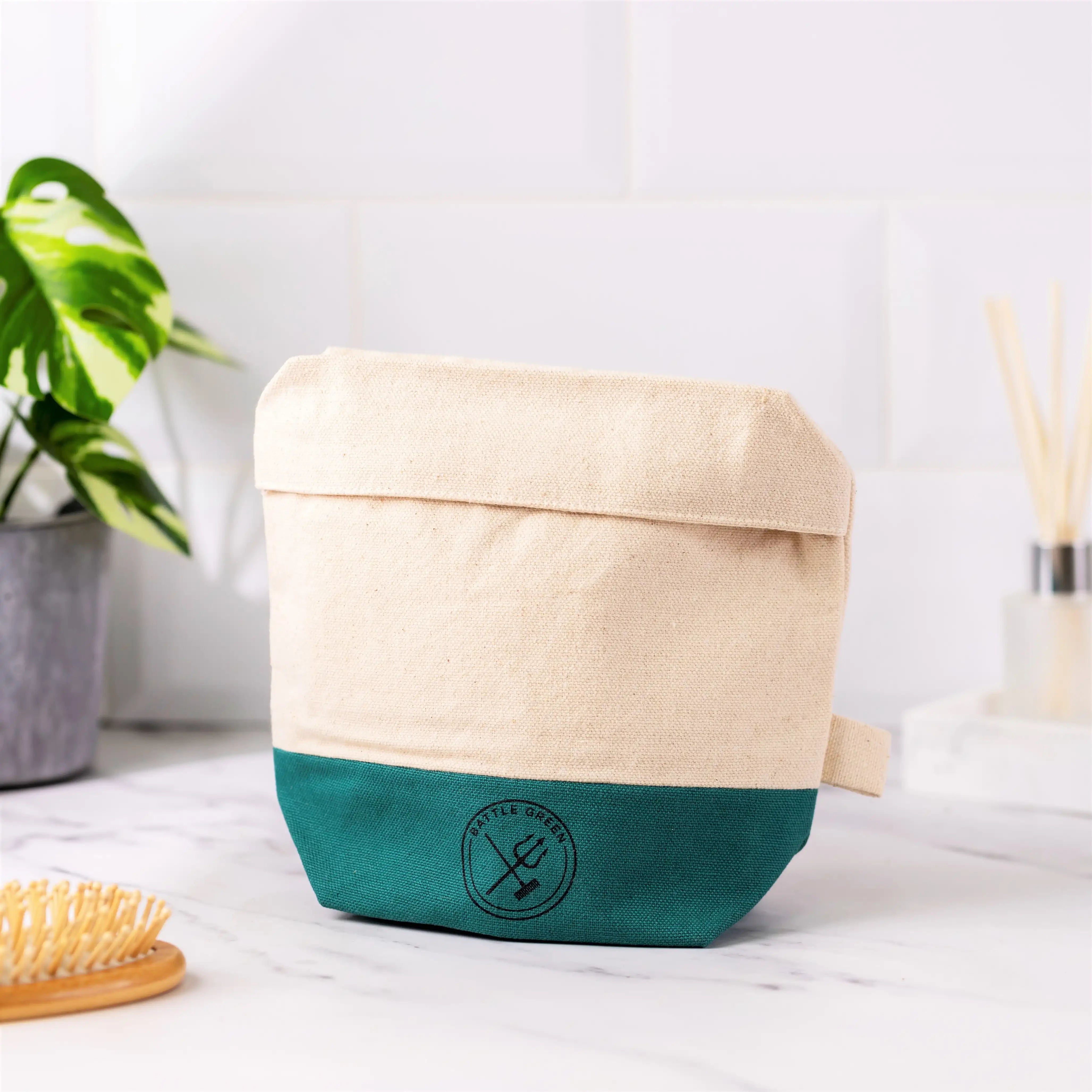 Deluxe Natural Cosmetic Wash Bag Set