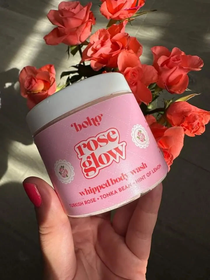 Rose Glow Whipped Natural Body Wash