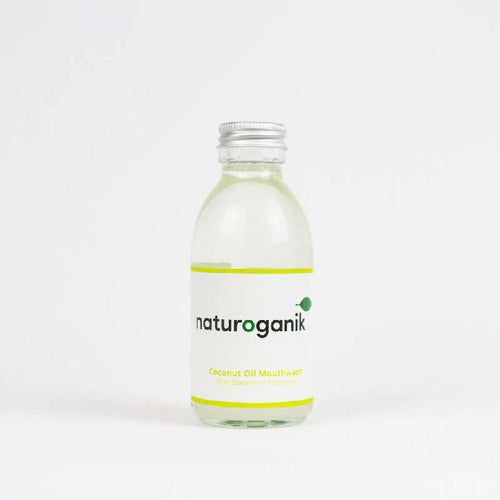 Natural Coconut Oil Mouthwash With Spearmint Freshness