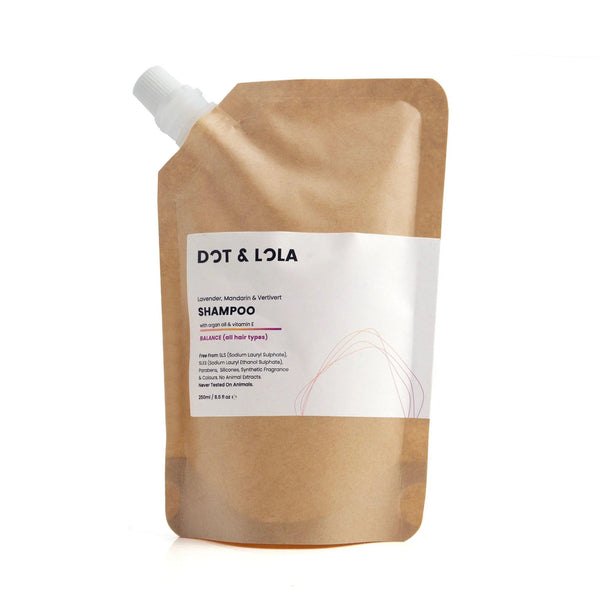 Zero Waste Refill Pouches - Natural Shampoo, Conditioner and Body Wash