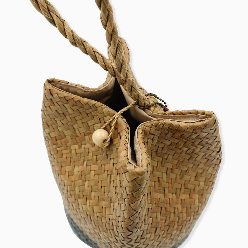 The Bua - Dumpling Straw Bag