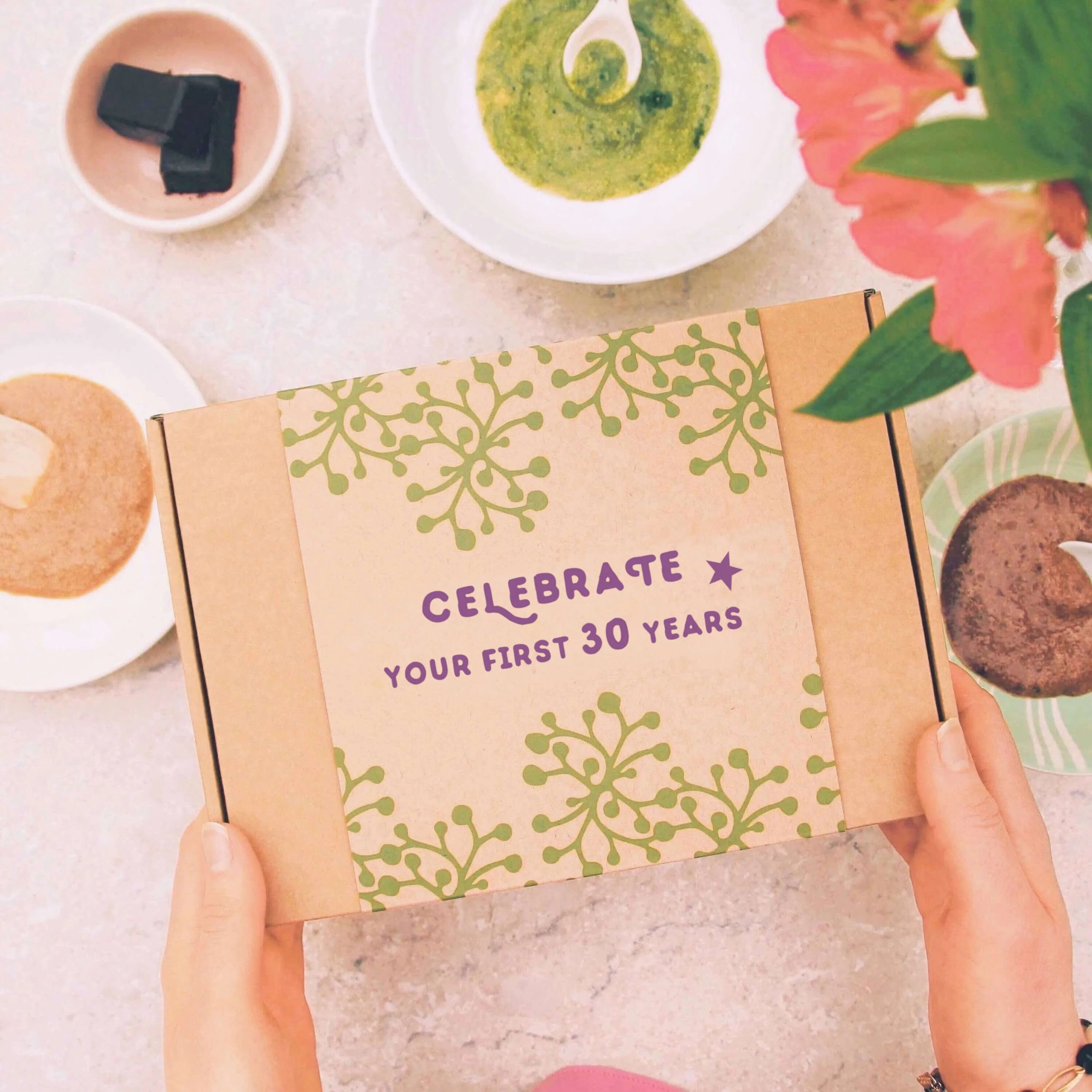 30th Birthday Organic Vegan DIY Skincare Letterbox Gift