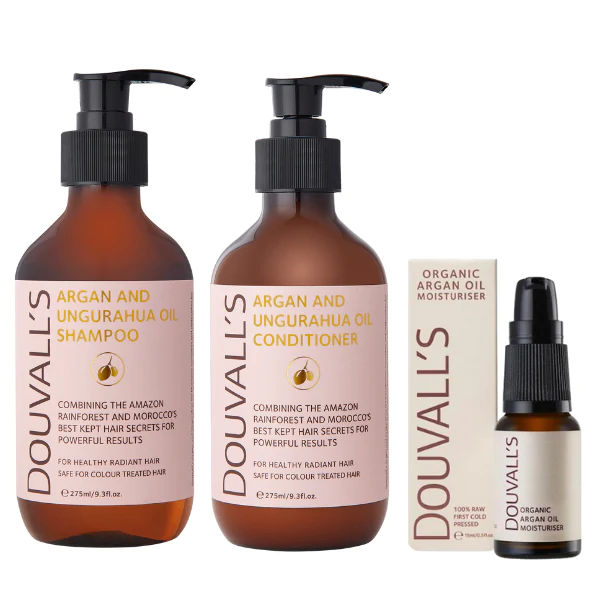 Haircare lovers Set (Shampoo, Conditioner & 15ml Argan oil)