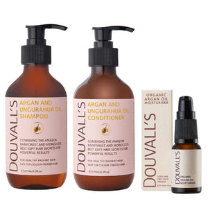 Haircare lovers Set (Shampoo, Conditioner & 15ml Argan oil)