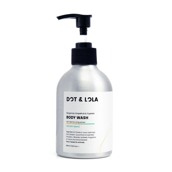 Natural Body Wash ~ Organic Bergamot and Grapefruit