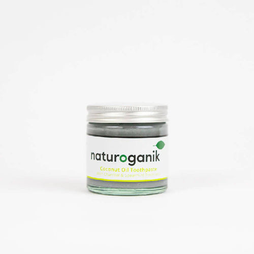 Natural Coconut Oil Toothpaste With Charcoal & Spearmint Freshness |60ml | 120 ml