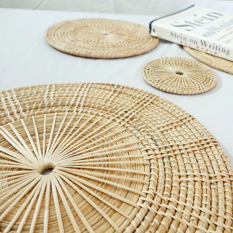 The Tummy ~ Rattan placemat
