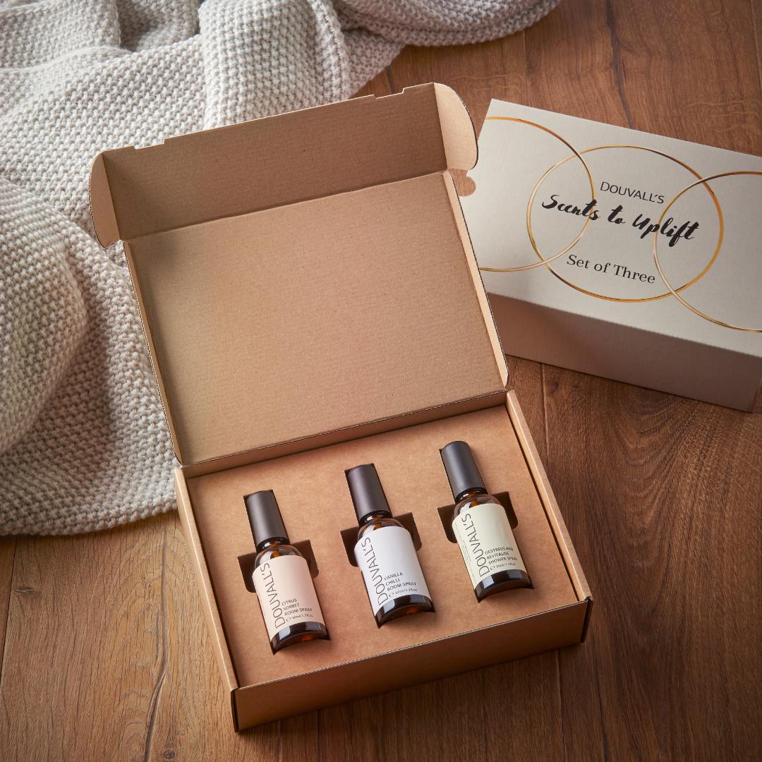 Natural Room Sprays - Scents to Uplift Gift set