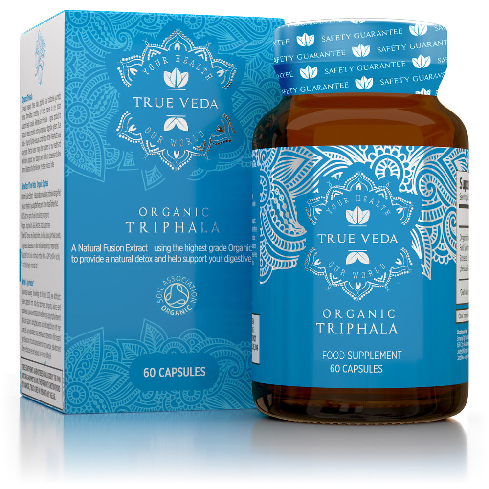 True Veda Organic Triphala 60 Capsules