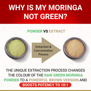 True Veda Organic Moringa 180 Capsules (3 Bottles)