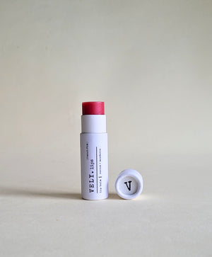Natural Tinted Lip Balm "French Pink", Vegan