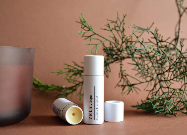 Natural Vegan Lip Balm "Original", Unscented
