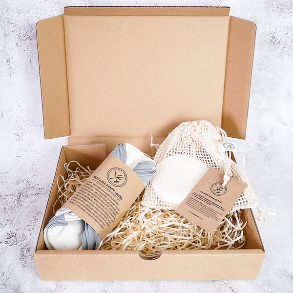 Zero Waste Reusable Period Pads Box