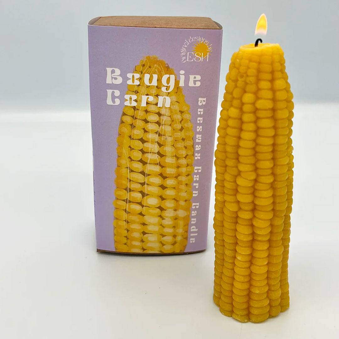 Corn on the Cob ~ Beeswax Candle