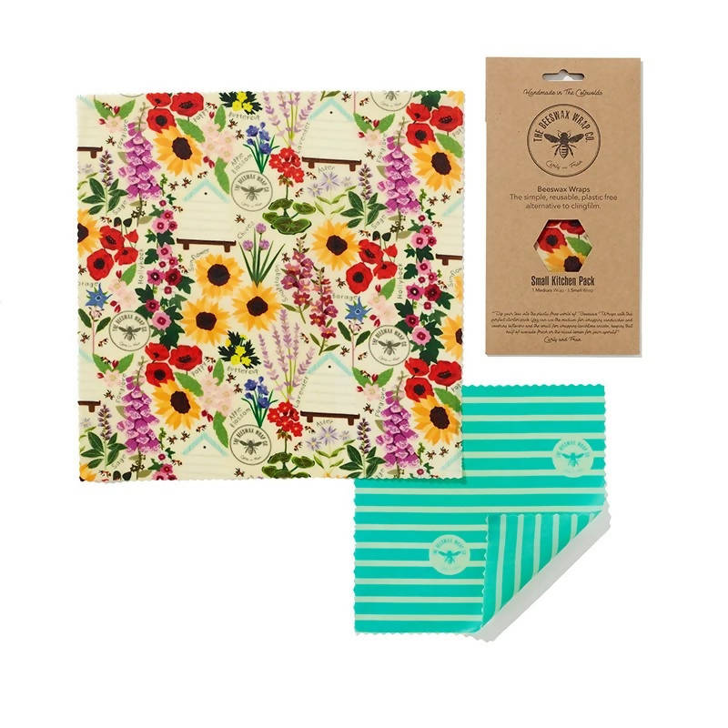 Meadow Beeswax Food Wraps - Small Kitchen Pack